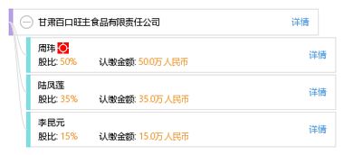 甘肅百口旺主食品有限責(zé)任公司 工商信息、信用報告及財務(wù)咨詢服務(wù)綜述